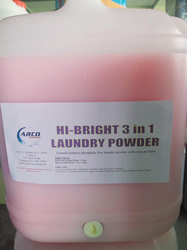 Hibrite Laundry Powder 3 in 1